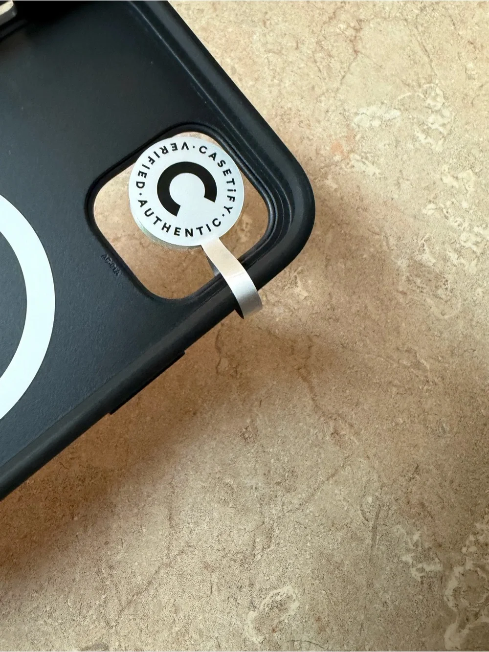 Casetify Moon Swirl Impact Case MagSafe Compatible iPhone 12 Phone Case, NWT